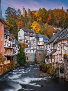 Herbst in Monschau, Deutschland