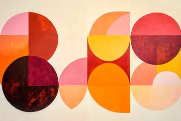 Abstrakte geometrische Komposition von Poster Art Shop