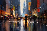 People at night