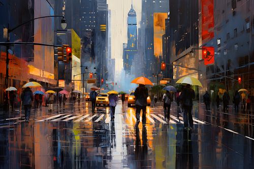 Les gens dans la nuit