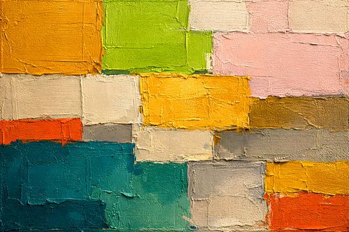 Harmonieuze patchwork-palet