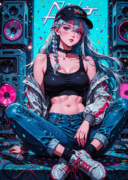 Anime Urban Girl par Ruzerin