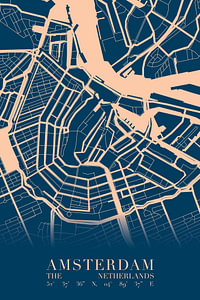 Stadtplan von Amsterdam