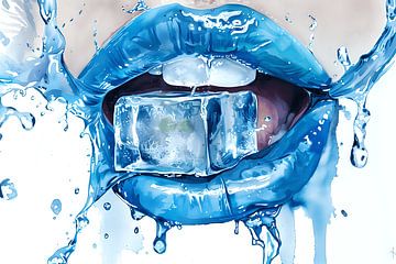 IJzige lippen van Mutschekiebchen