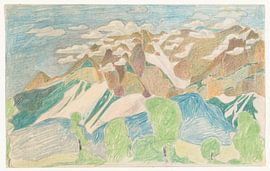 Reijer Stolk - Berglandschap (1936)