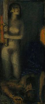 Franz von Stuck - Judith en Holofernes (studie) (ca. 1926) van Peter Balan