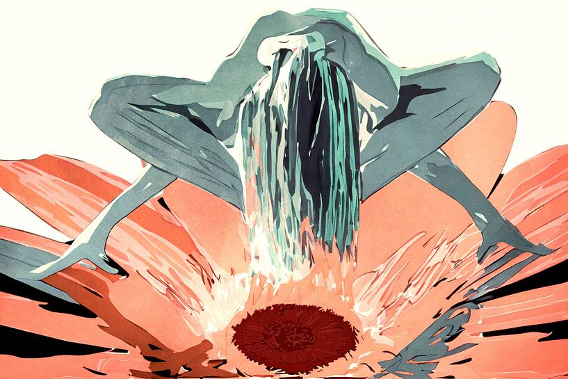 Dancing on a flower von Studio Mirabelle