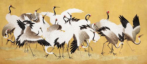 Japanse zwerm kraanvogels, Ishida Yūtei