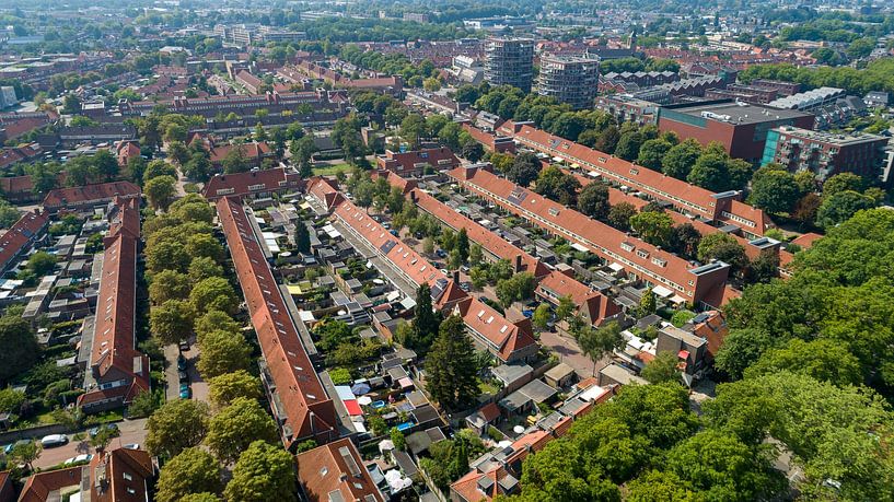 Zicht op Hilversum van Peter Veerman