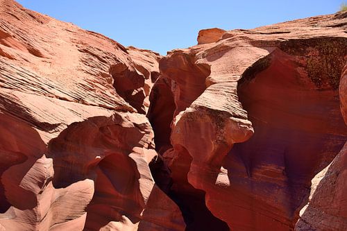 Dit is de Lower Antelope Canyon