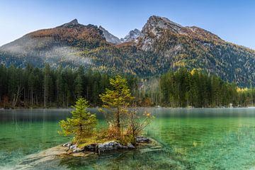 Autumn morning at Hintersee by Daniela Beyer
