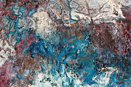 Paysage aquatique coloré sur Art by Fokje