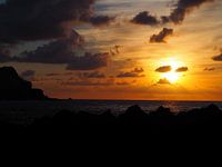 Sonnenuntergang auf den Azoren