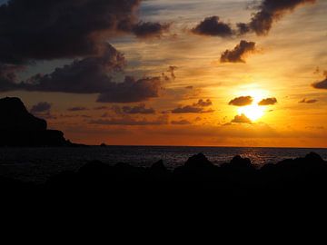 Sonnenuntergang auf den Azoren von Janne Brouwers