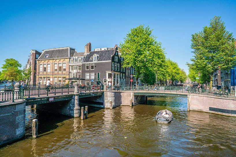 Prinsengracht and Leidsegracht by Ivo de Rooij