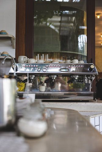 Koffiemachine voor de echte koffie lovers.