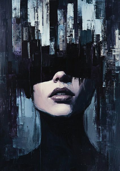 Cityscape Silence by Eye catching paintings
