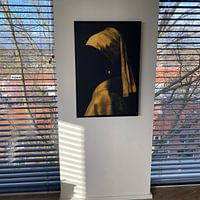Photo de nos clients: Meisje met de Parel – Golden Years Edition par Marja van den Hurk, sur toile