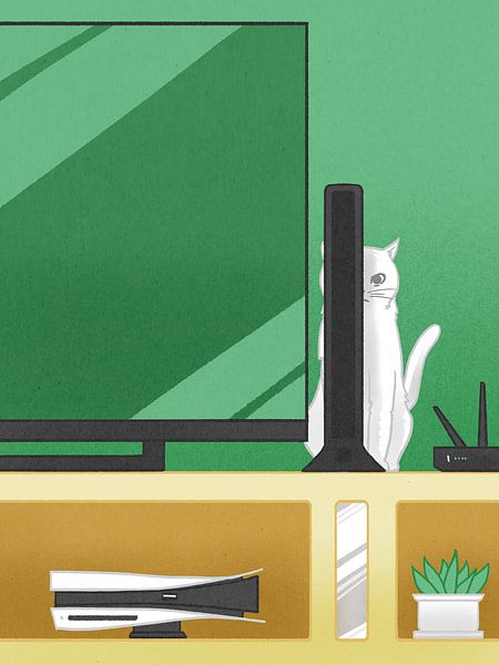 Cat in Places 02 par Sardines