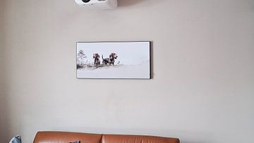 Customer photo: Dachshunds by ARTEO Paintings