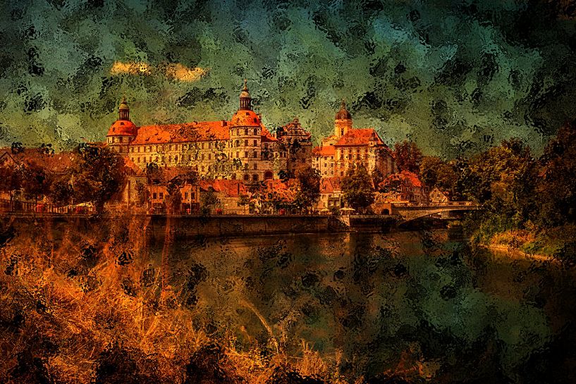 ZEITGENÖSSICHE KUNST : SCHLOSS NEUBURG AN DER DONAU von Photoart-Naegele