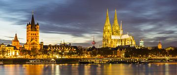 Cologne Panorama by Walter G. Allgöwer