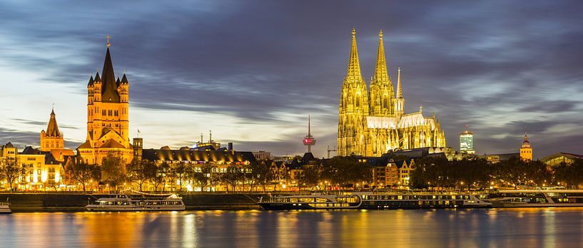 Cologne Panorama by Walter G. Allgöwer