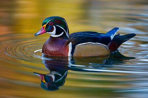 Bruidsvogel (Aix sponsa)