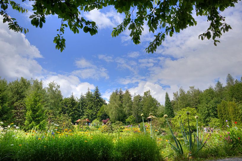Garden in the Nepal Himalaya Pavilion Wiesent near Regensburg by Roith Fotografie