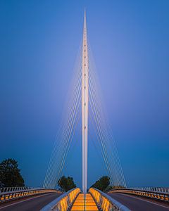 Die Harfenbrücke, zwischen Hoofddorp und Nieuw-Vennep