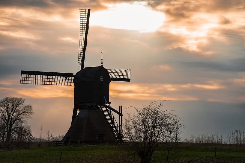 Zandwijk Mill by Martijn de Waal