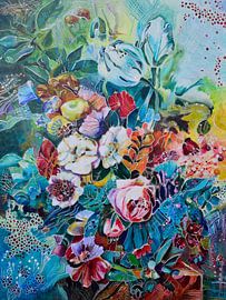 les anciens maîtres sous une nouvelle apparence sur Janny Schilderink......Atelier "de Tuute "