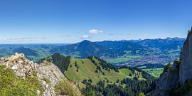 Nagelfluh above the Iller Valley