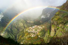 Rainbow in Madeira by Michel van Kooten
