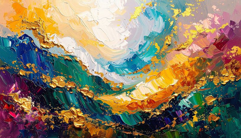 Malerei mit Kunstfarben von Mustafa Kurnaz