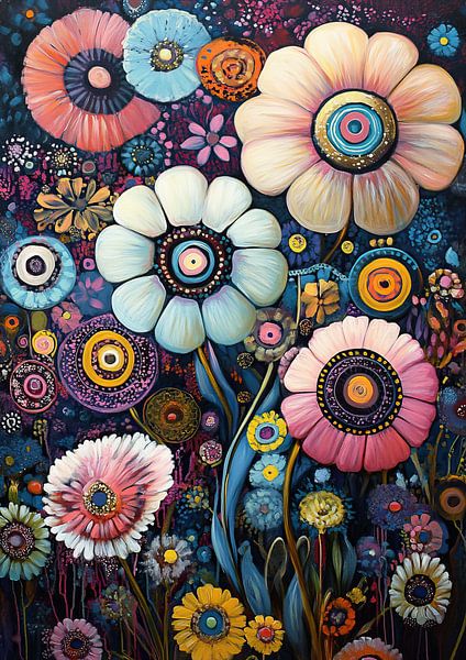 Flower Display by Wonderful Art