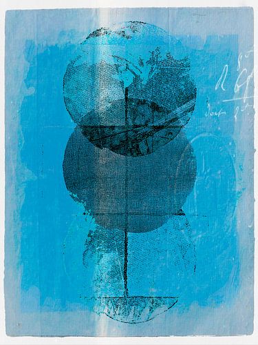 Scandinavisch minimalisme turkoois blauw