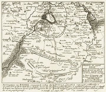 Die Belagerung von Lille, 1708