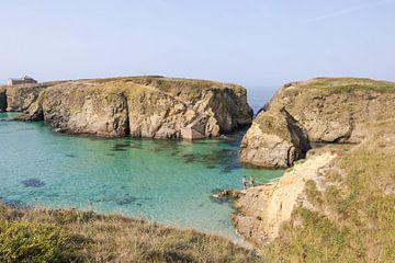 Rugged rocky coast of Costa da Morte, Galicia, Spain