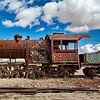 Der Zugfriedhof bei Uyuni in Bolivien von Roland Brack