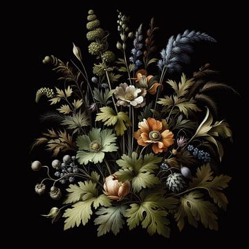 VINTAGE COLOURFUL BOTANICAL-7