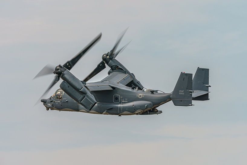 Bell Boeing CV-22B Osprey in action during RIAT. by Jaap van den Berg