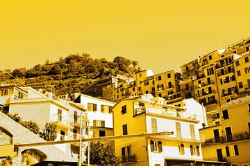 Goldene italienische Stadtbilder
