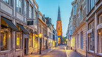 Rechtstraat - Maastricht - Wyck - Mestreech in der blauen Stunde von Teun Ruijters Miniaturansicht