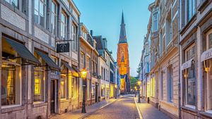 Rechtstraat - Maastricht - Wyck - Mestreech in het blauwe uur van Teun Ruijters