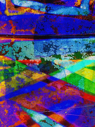 Modern, Abstract Digitaal Kunstwerk – All That I Lost And Left Behind (Deel 1)