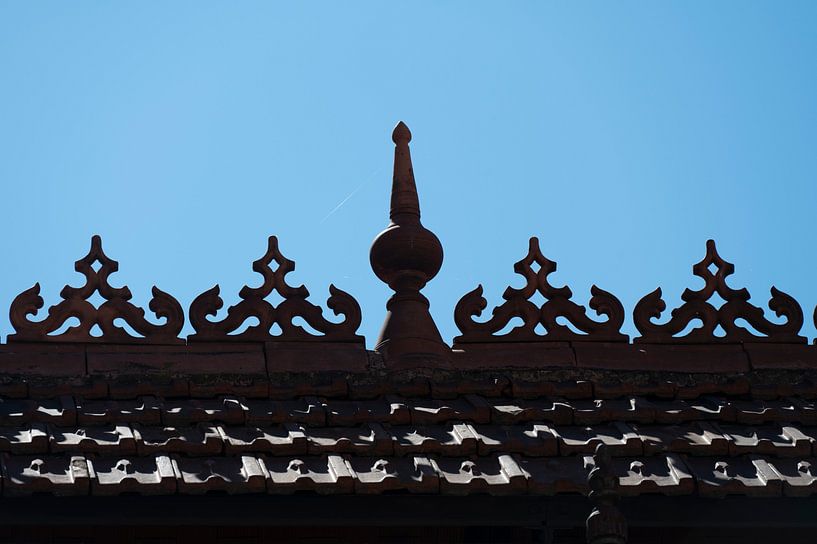 Das Dach des Marktes San Miguel in Madrid von Anouk IJpelaar