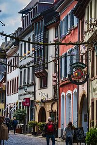 Konviktstrasse im Freiburg (Germany) van Goos den Biesen