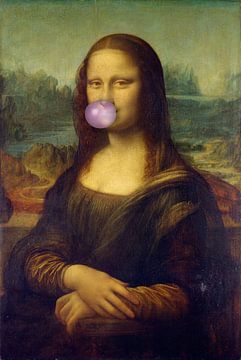 Mona Lisa met kauwgom van Antje van Deursen