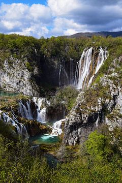 Chute d'eau de Plitvice Croatie sur Maaike Hartgers